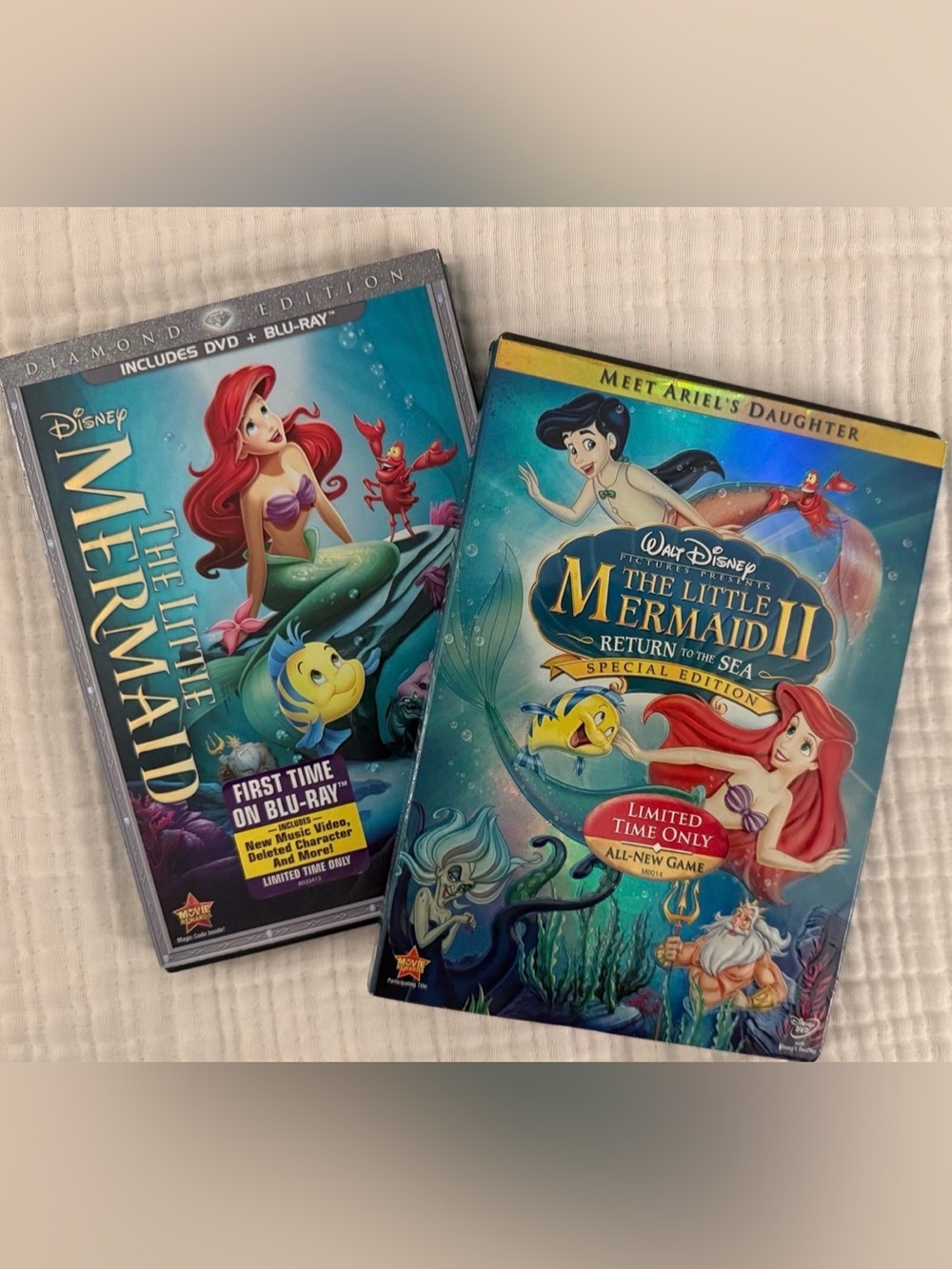 The Little Mermaid DVD Bundle